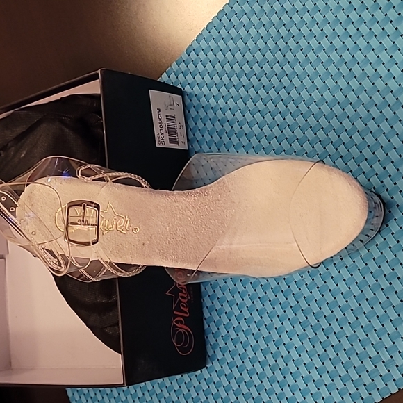Pleaser Clear Sky Size 7 - Picture 2 of 7